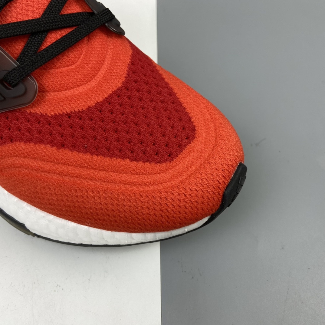 200 Adidas UltraBoost 21 加厚爆米花袜套式针织鞋面休闲运动慢跑鞋FZ1924