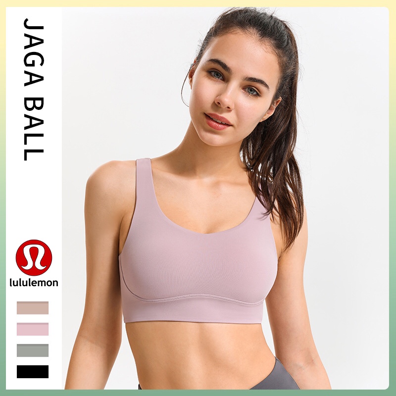 Lululemon sports bra yoga pink