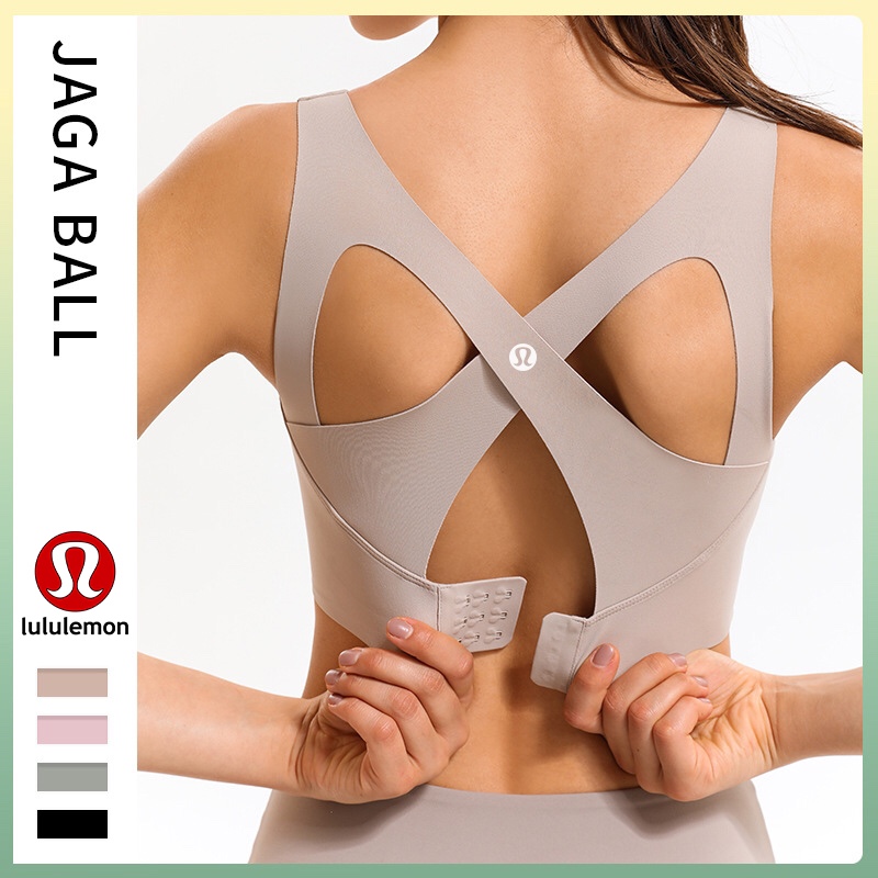 Lululemon sports bra yoga pink