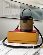 Louis Vuitton LV Cannes Handbags Cosmetic Bags Monogram Reverse Canvas M43986