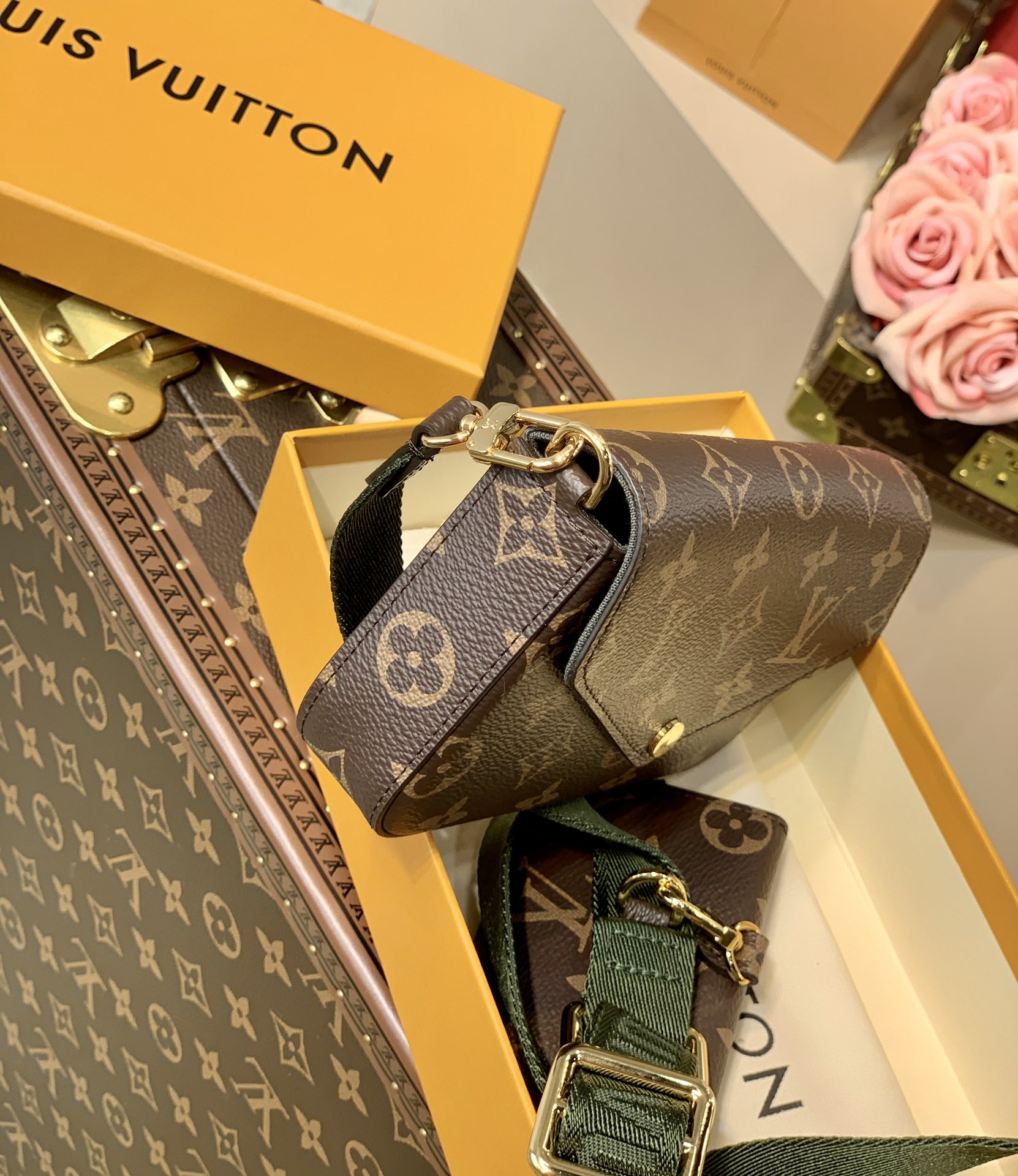 Shop Louis Vuitton MONOGRAM 2022-23FW Félicie strap & go (M80091) by  ☆OPERA☆