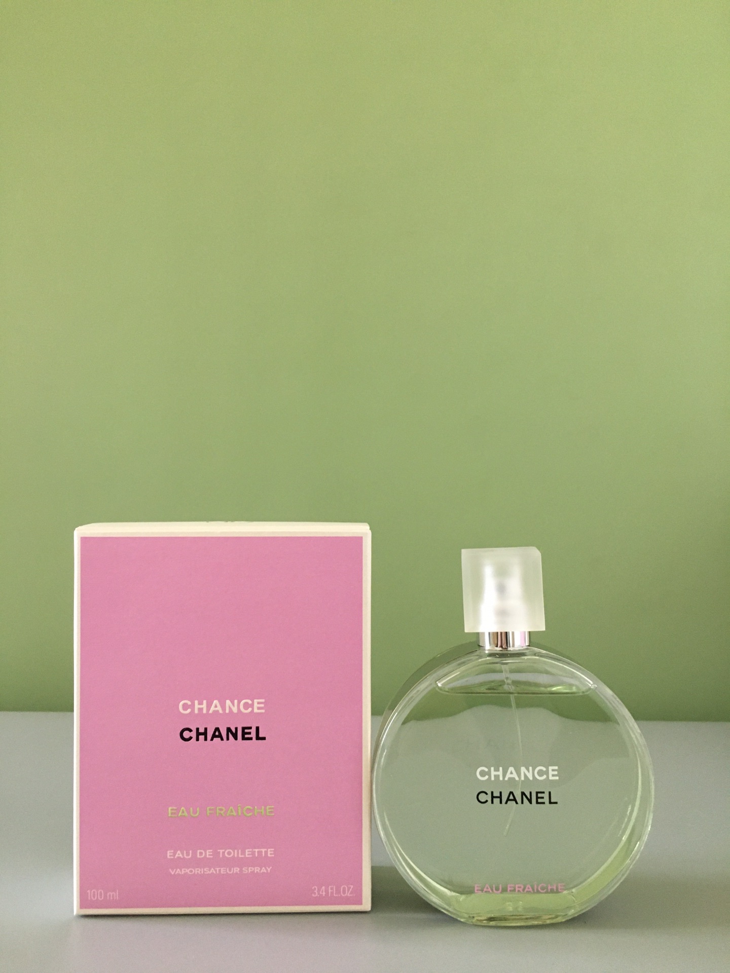 Chanel Perfume Green