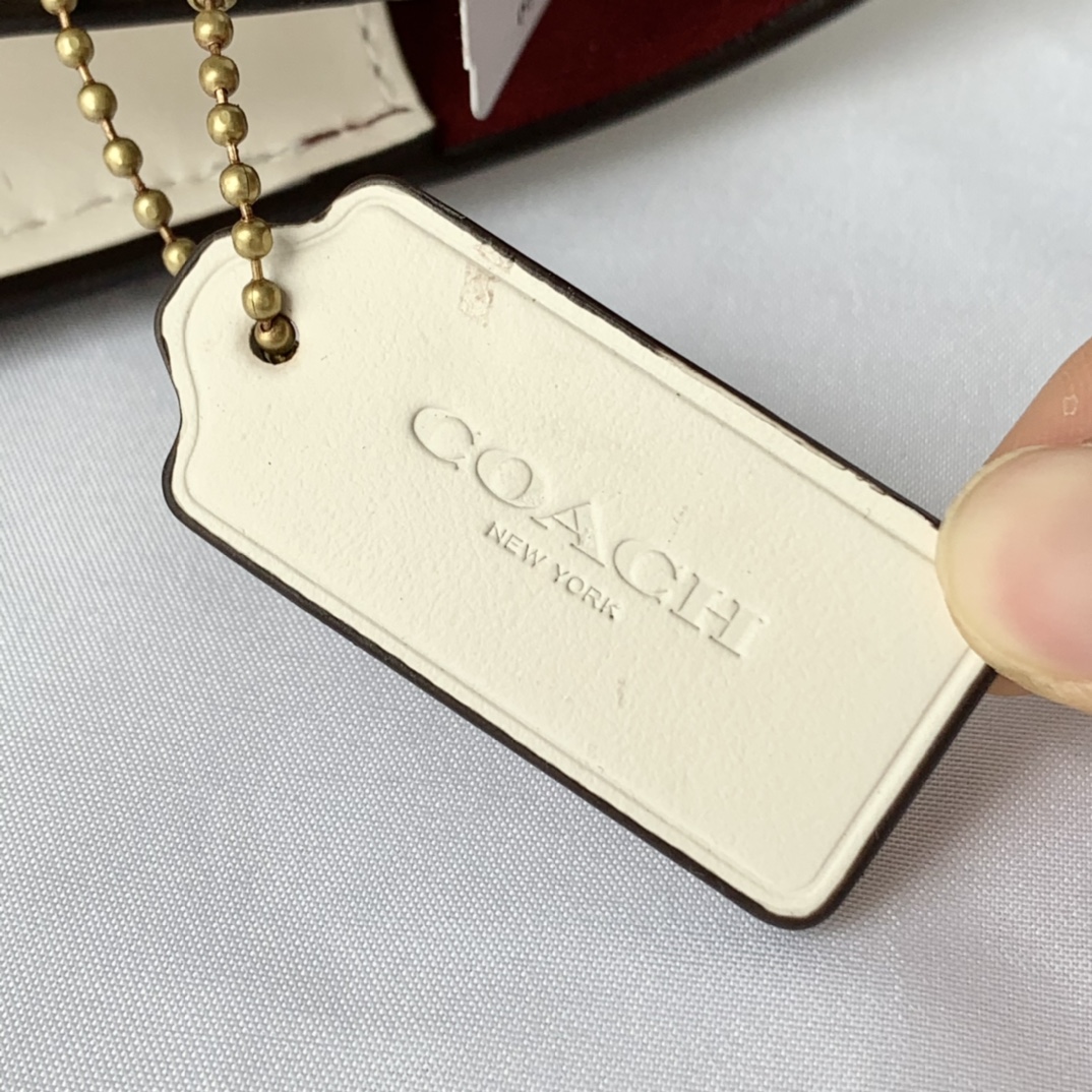 Coach ～COACH 蔻驰 PARKER 拼色山茶花链条单肩包 34256纯