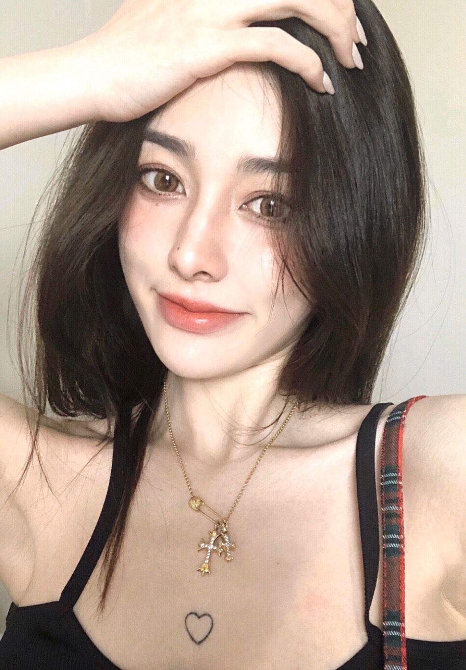 Chrome Hearts hearts 别针十字架项链