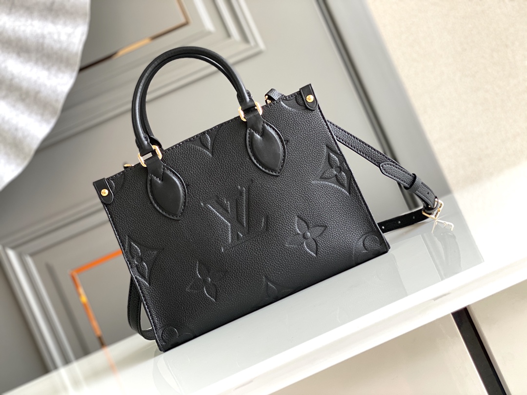 Louis Vuitton LV Onthego Handbags Tote Bags 2023 AAA Replica uk 1st Copy
 Empreinte​ Cowhide Mini
