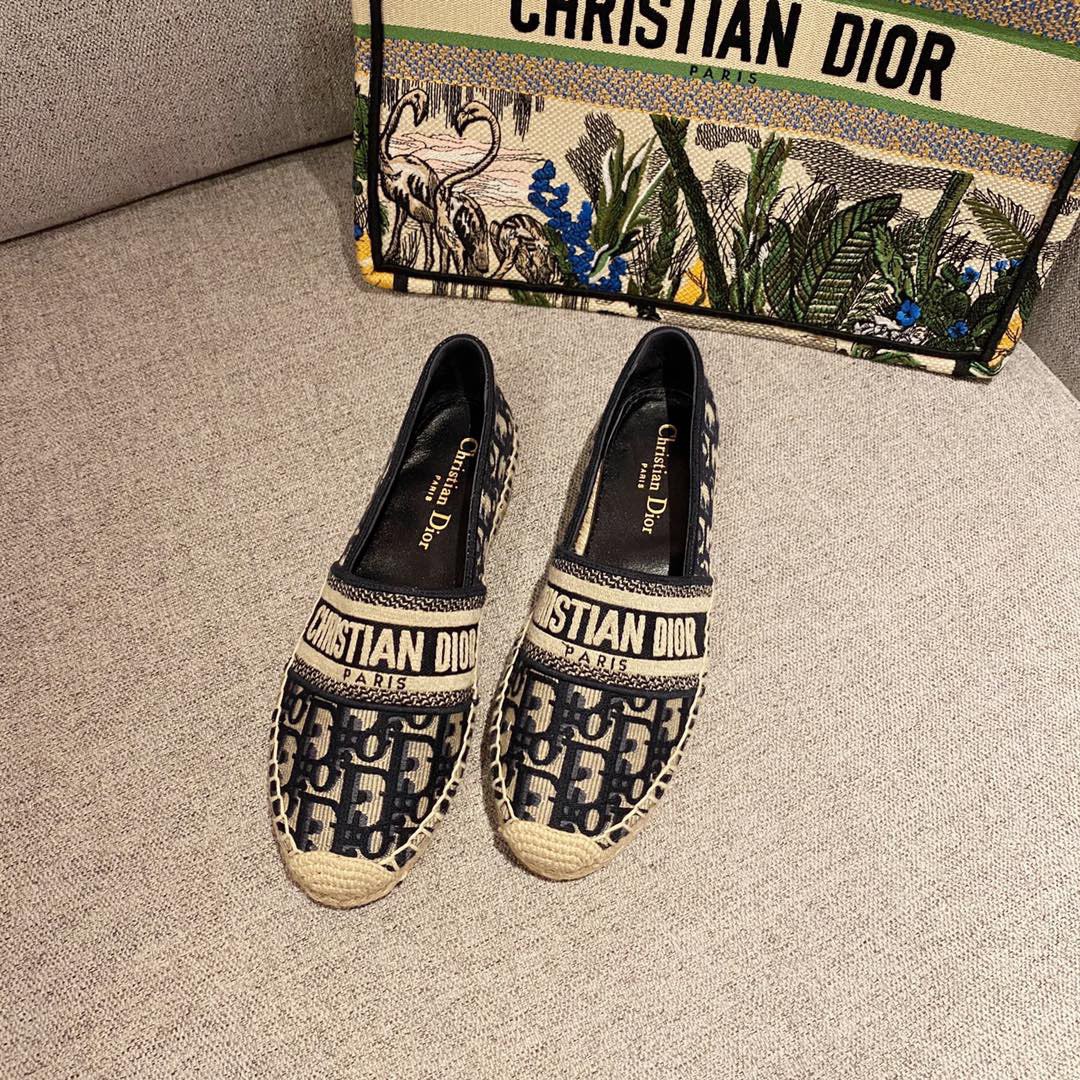 Where can I buy
 Dior Shoes Espadrilles Embroidery Hemp Rope Rubber Straw Woven Weave
