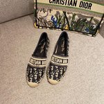 Where can I buy
 Dior Shoes Espadrilles Embroidery Hemp Rope Rubber Straw Woven Weave