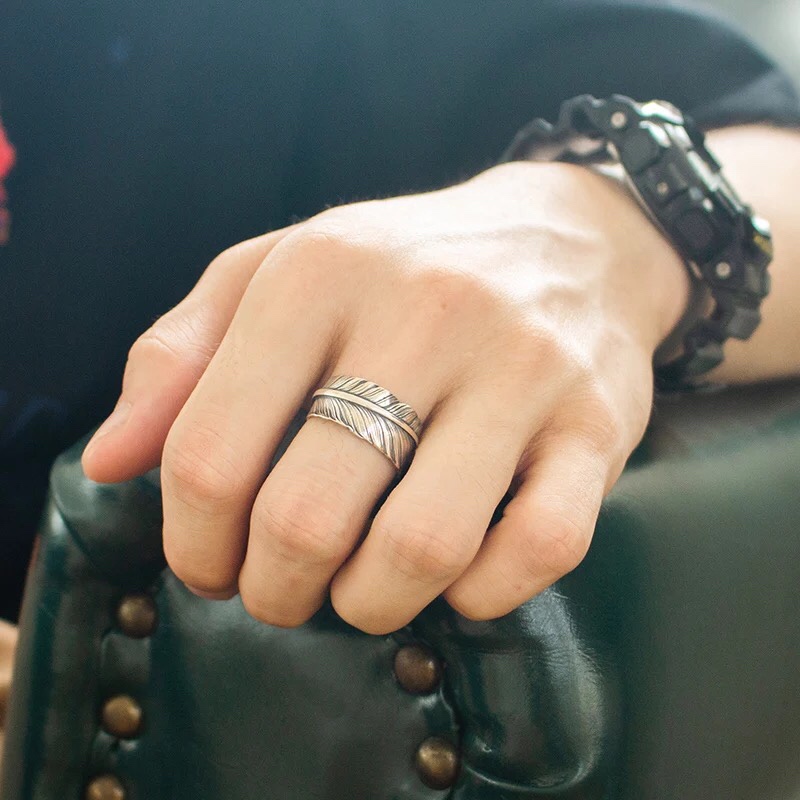 NO:100977,Takahashi Goro's fine-print opening ring, large size 16~22, small size 12~16, large size weighs about 4.97 grams, small size weighs about 3.8 grams, black and white, Takahashi ring, ring19860909高桥吾郎精版开口戒指,大号16~22,小号12~16,大号重约4.97克,小号重约3.8克,黑白色,高桥戒指,ring,Jewelry