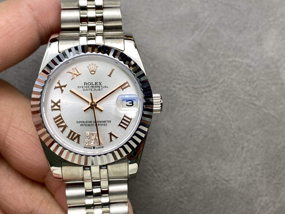 SK Factory 女款 劳力士Rolex 日志型31mm 自動巻き腕時計