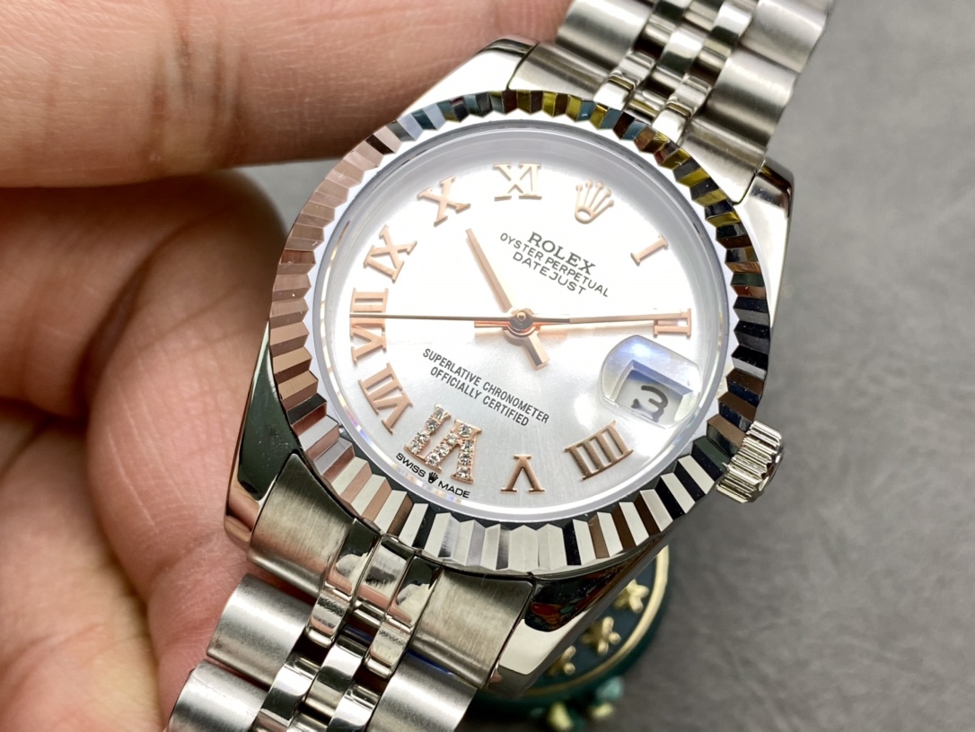 SK Factory 女款 劳力士Rolex 日志型31mm 自動巻き腕時計