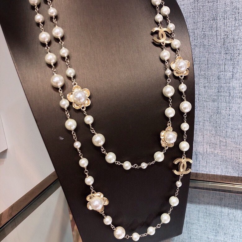 冬衣项链链👼Chanel 毛衣链 小香 【原狠单货】进专出柜压无力，代级购别 ch@nel 香儿奈经喷典
