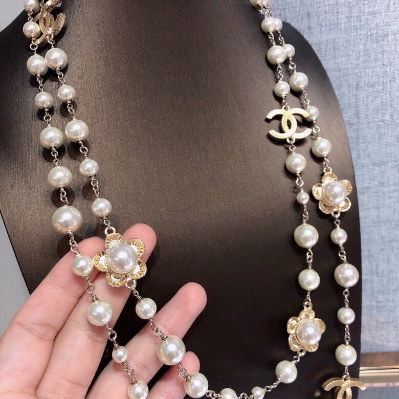 冬衣项链链👼Chanel 毛衣链 小香 【原狠单货】进专出柜压无力，代级购别 ch@nel 香儿奈经喷典