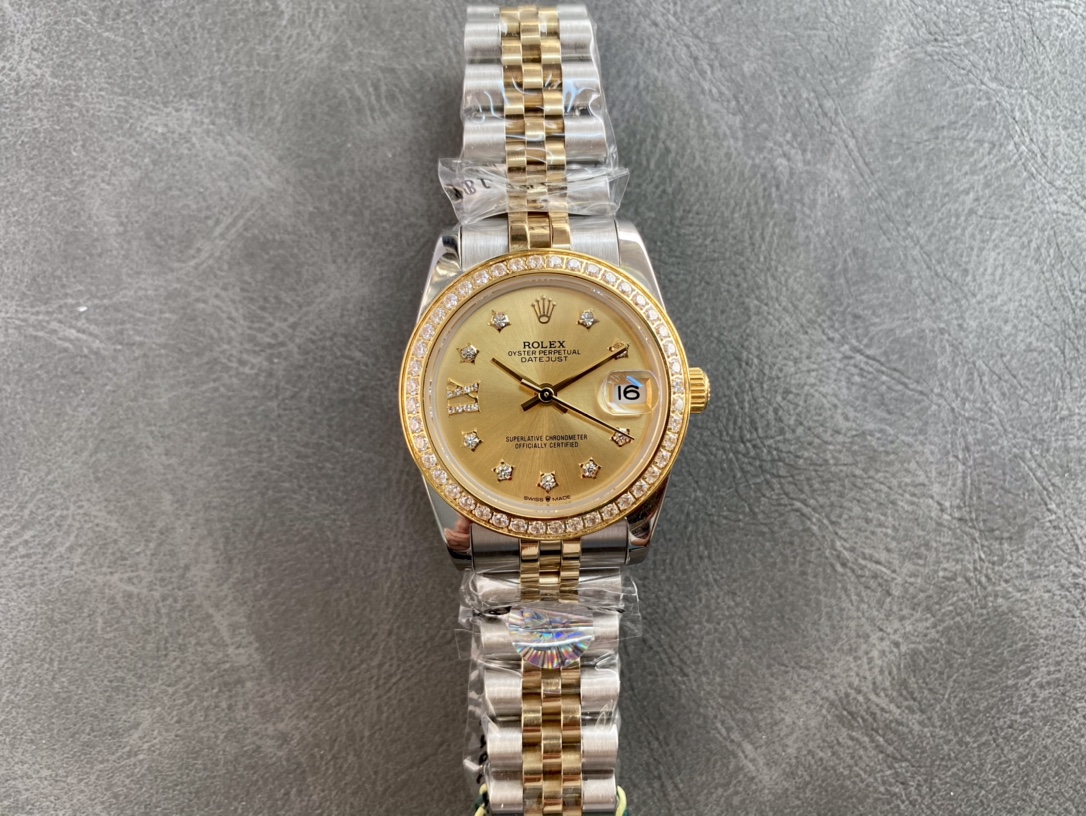 SK Factory 女款 劳力士Rolex 日志型31mm 自動機械式腕時計