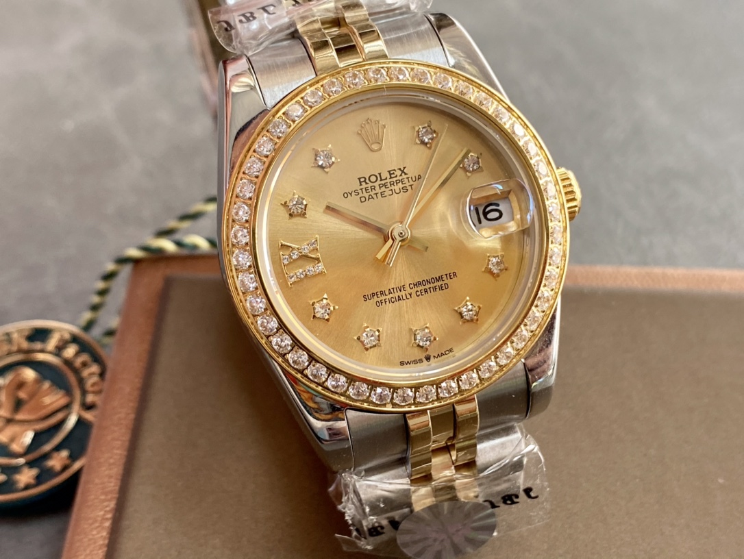 SK Factory 女款 劳力士Rolex 日志型31mm 自動機械式腕時計