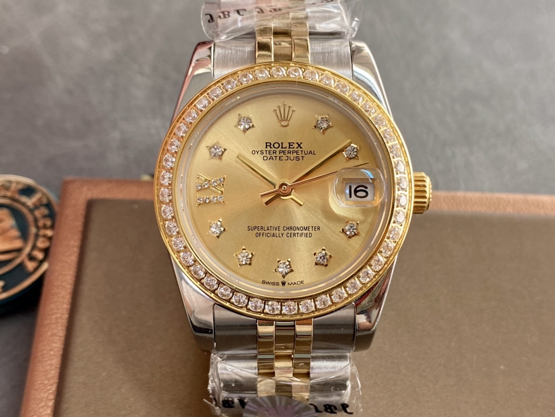 SK Factory 女款 劳力士Rolex 日志型31mm 自動機械式腕時計