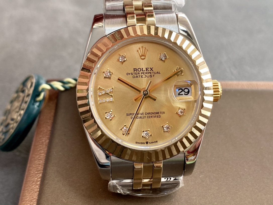 SK Factory 女款 劳力士Rolex 日志型31mm 自動機械式腕時計
