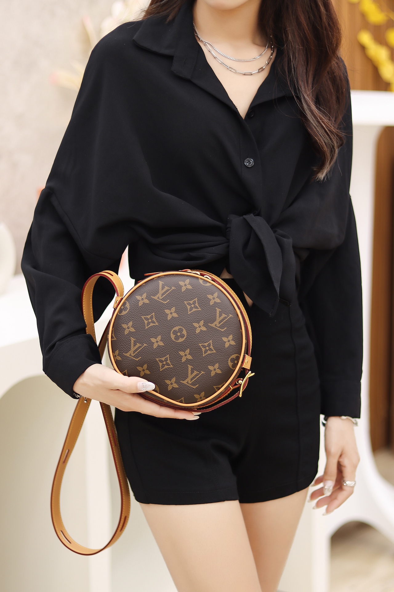 Louis Vuitton LV Boite chapeau souple 圆饼包 M45149