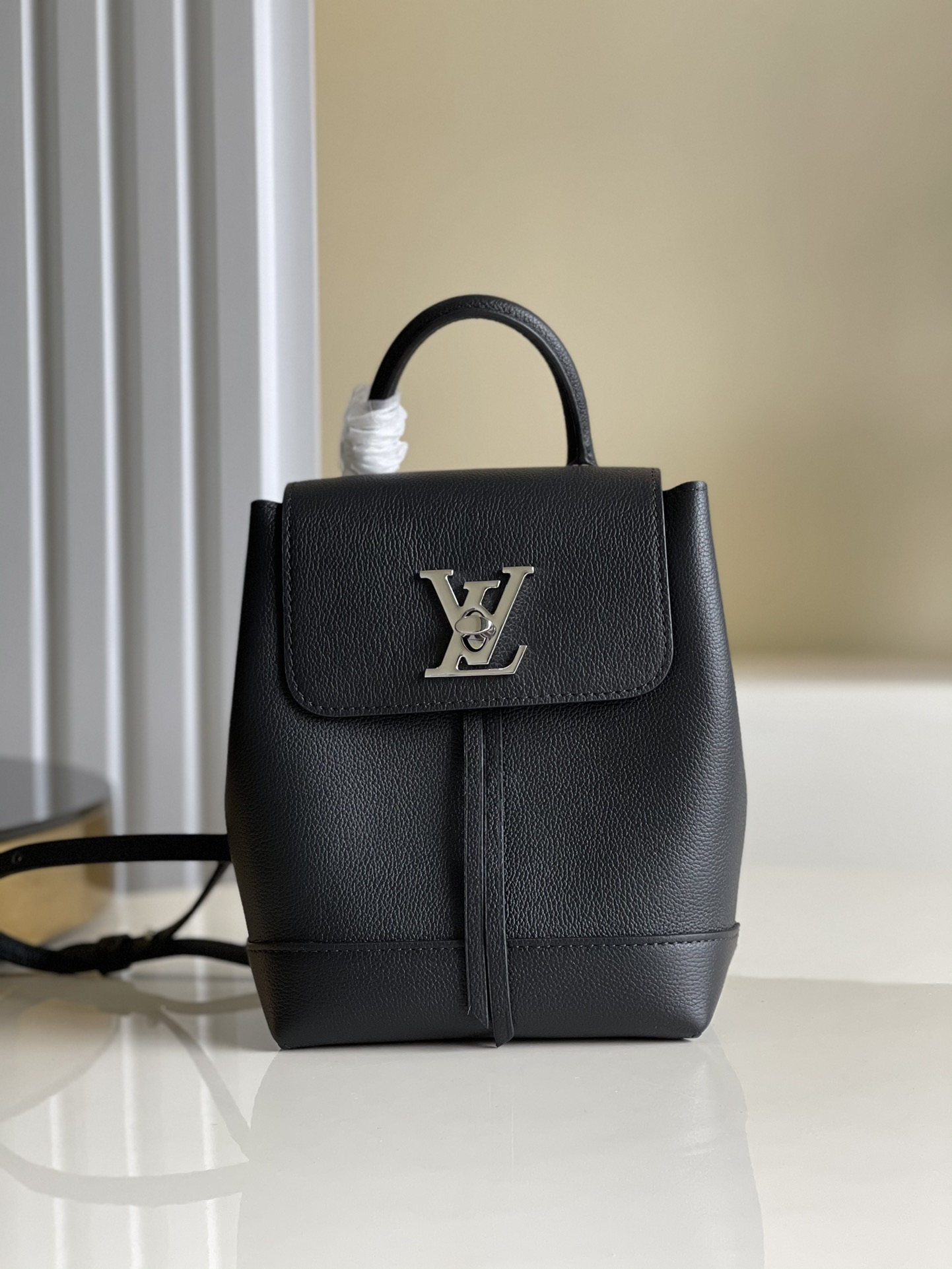 Buy best quality Replica
 Louis Vuitton Bags Backpack Gold Silver Calfskin Cowhide Fashion Mini M54573