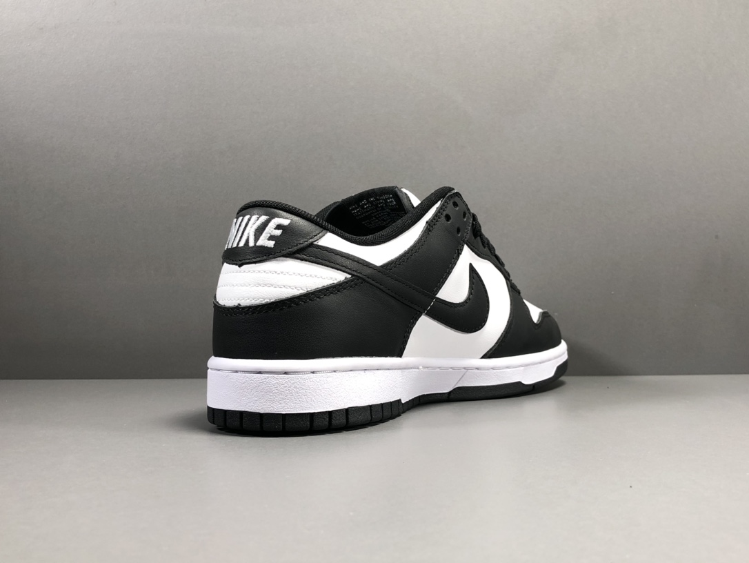 Dunk尺码:36-47.5纯原出品-DunkLowRetro“Black”黑白熊猫DD1391-100