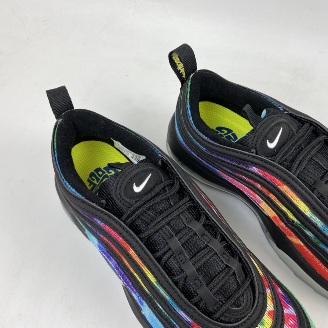 260 Nike Air MAX 97 MRG 高尔夫球鞋经典跨界灯芯绒子弹头气垫跑鞋扎染 CK1219-001