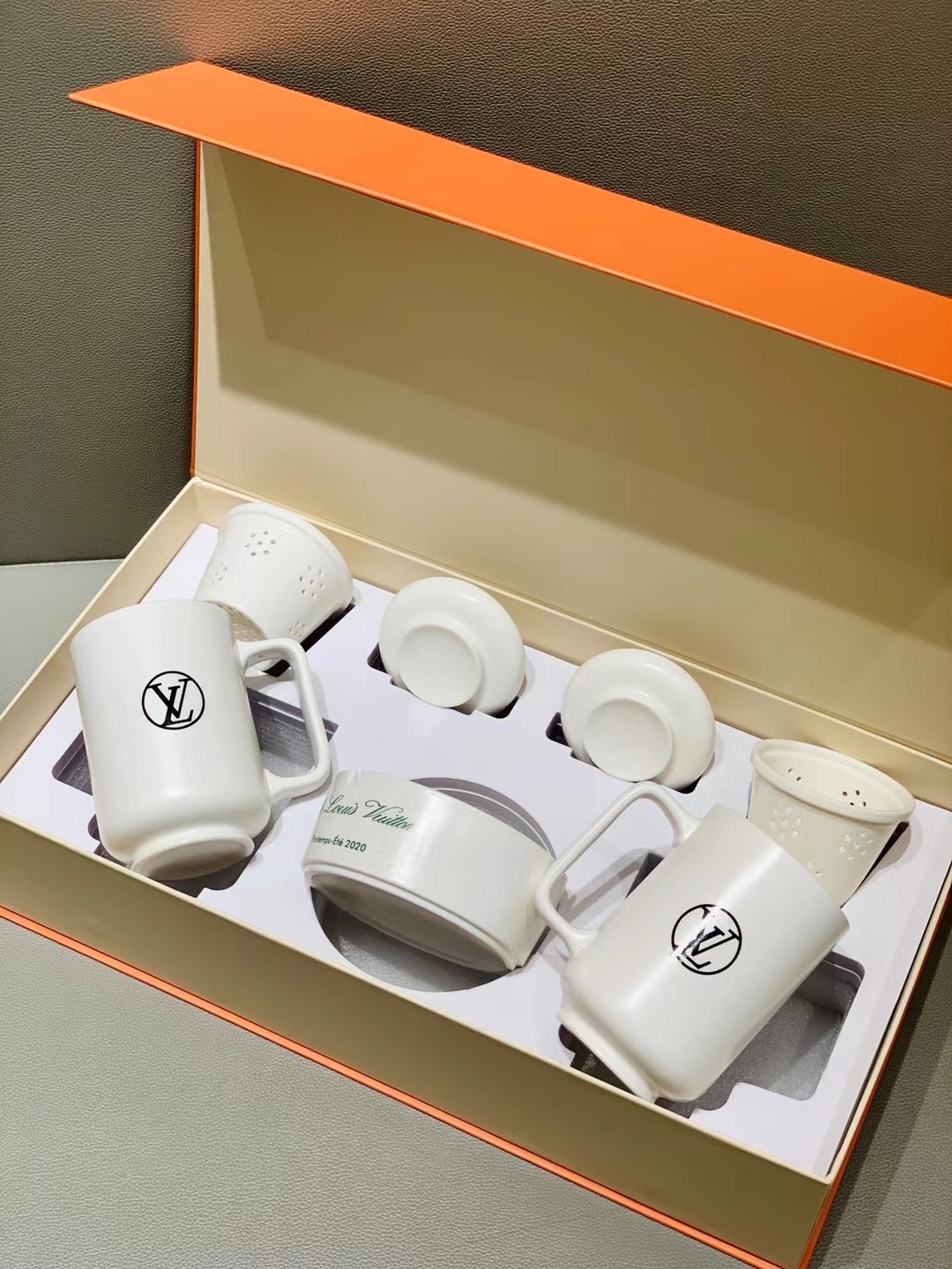 Louis Vuitton Limited Edition Tea Set - Comprehensive 6