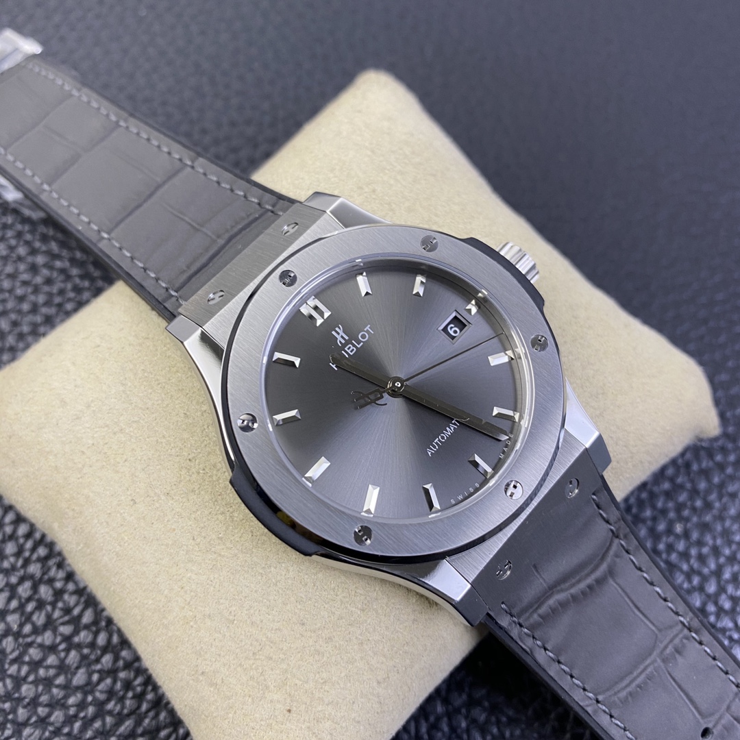 [HUBLOT Watches]wwf Hengbao 45mm steel shell gray surface