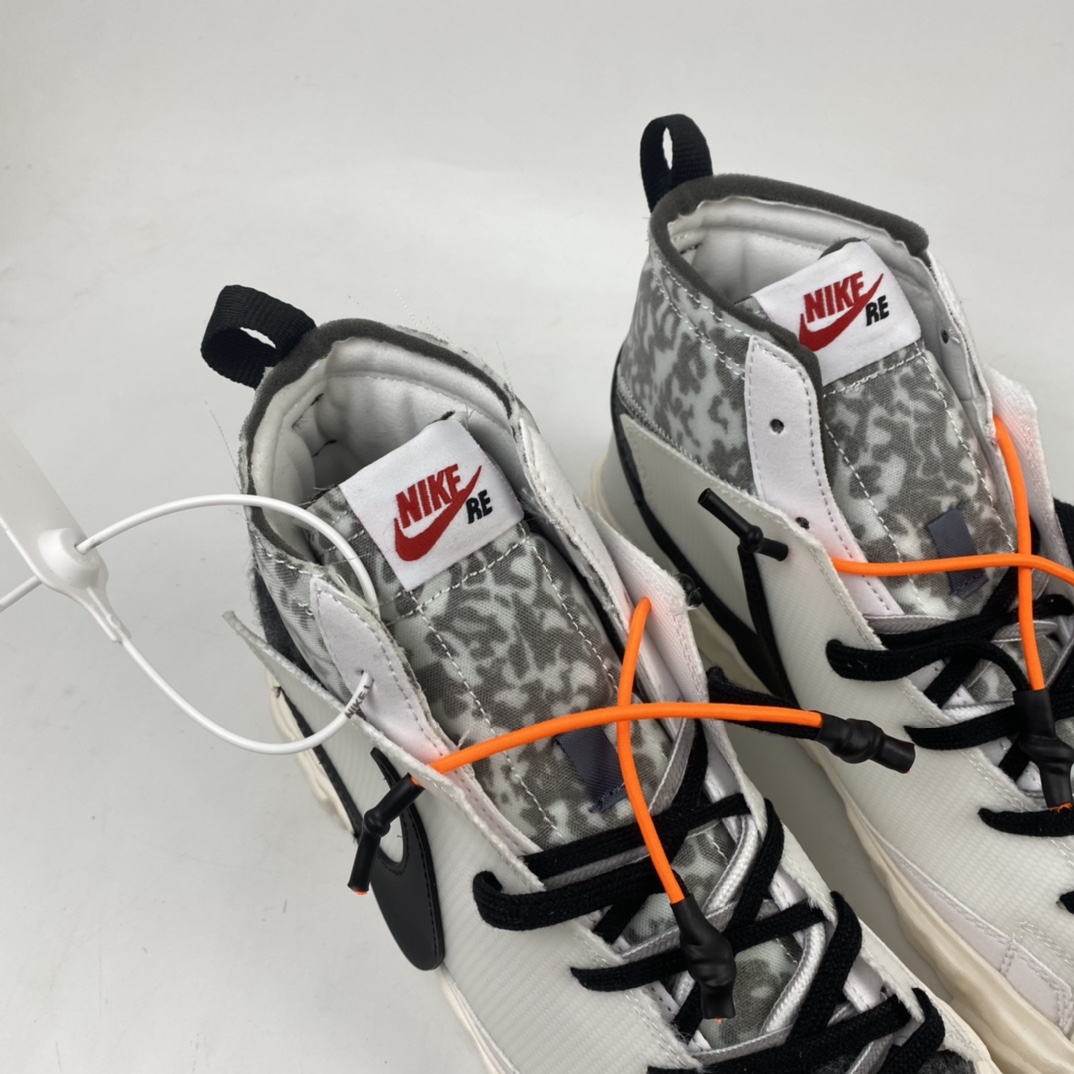 400 READYMADE x Nike Blazer Mid 白橙 解构#周杰伦同款#CZ3589-100