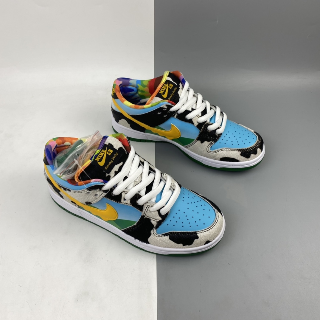 380  Ben u0026 Jerry’s x Nike SB Dunk Low Pro QS”ChuNikeyDunky” 扣篮系列低帮经典百搭休闲运动板鞋 CU3244-100