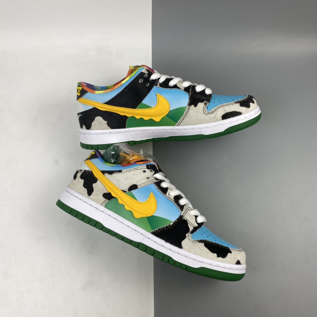 380  Ben u0026 Jerry’s x Nike SB Dunk Low Pro QS”ChuNikeyDunky” 扣篮系列低帮经典百搭休闲运动板鞋 CU3244-100