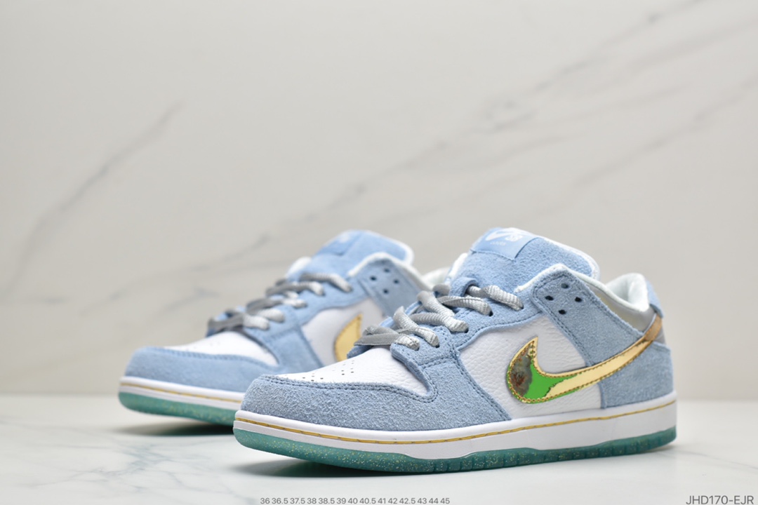190 Sean Cliver x SB Dunk Low Pro QS 冬季情人节 冰雪奇缘 DC9936-100