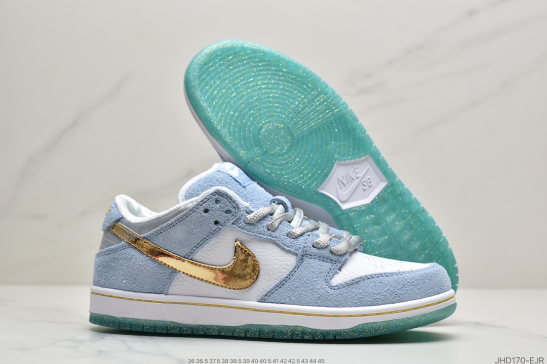 190 Sean Cliver x SB Dunk Low Pro QS 冬季情人节 冰雪奇缘 DC9936-100
