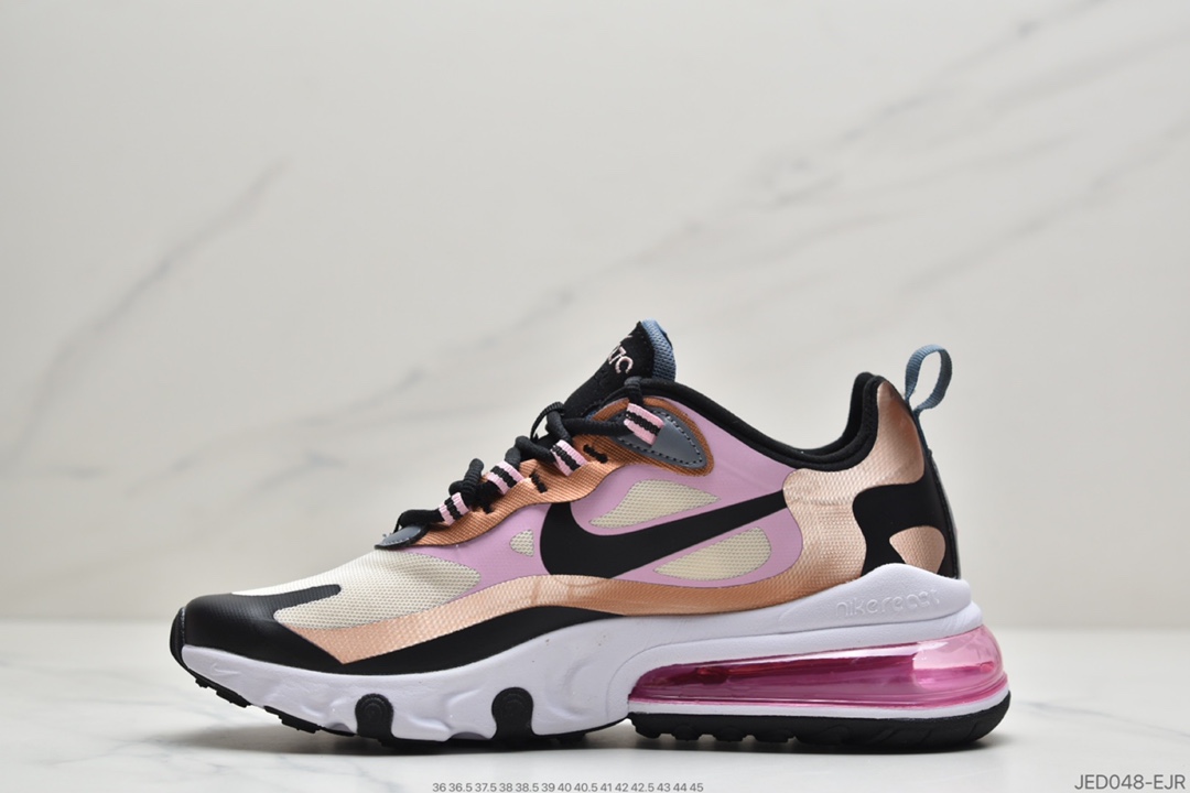 150 耐克Nike Air Max 270 React耐克270瑞亚跑鞋CT1833-100