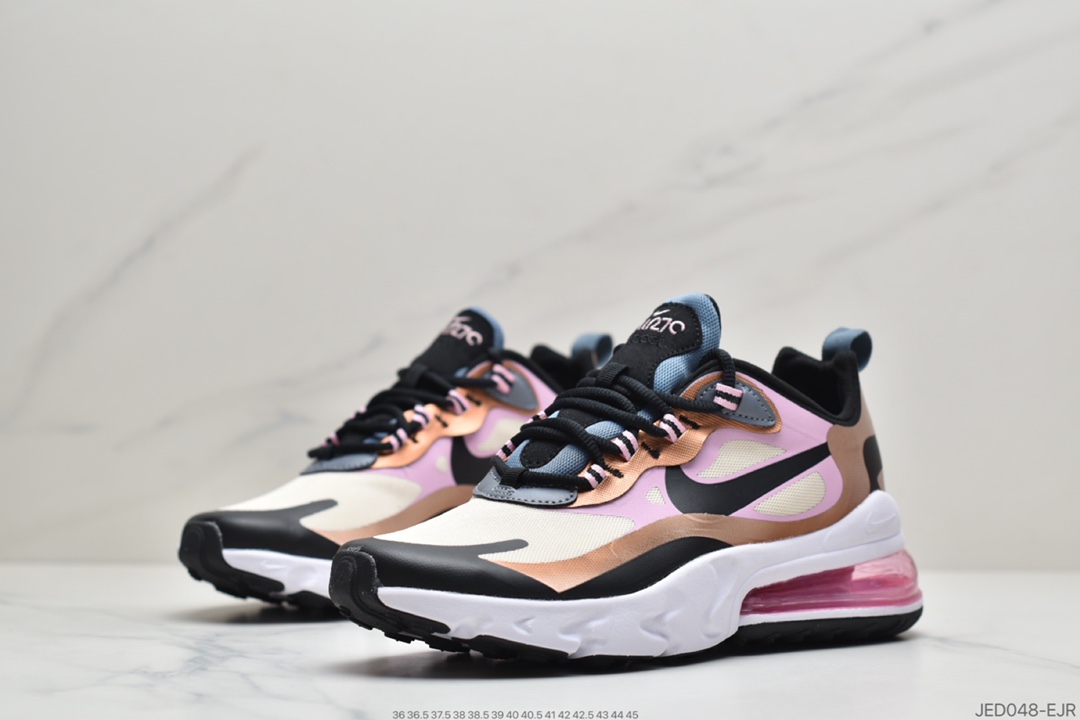 150 耐克Nike Air Max 270 React耐克270瑞亚跑鞋CT1833-100