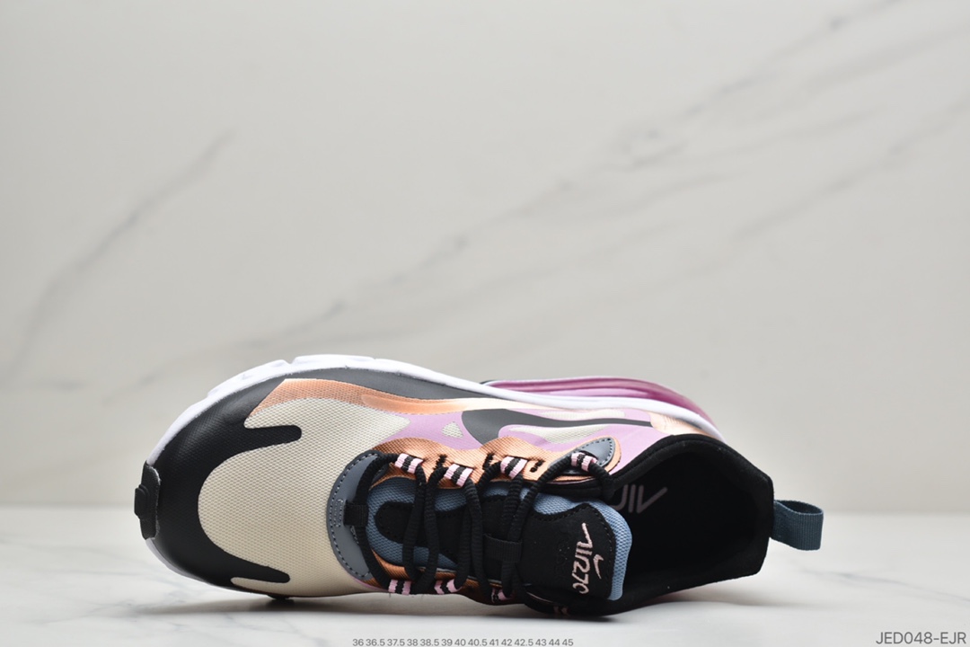 150 耐克Nike Air Max 270 React耐克270瑞亚跑鞋CT1833-100
