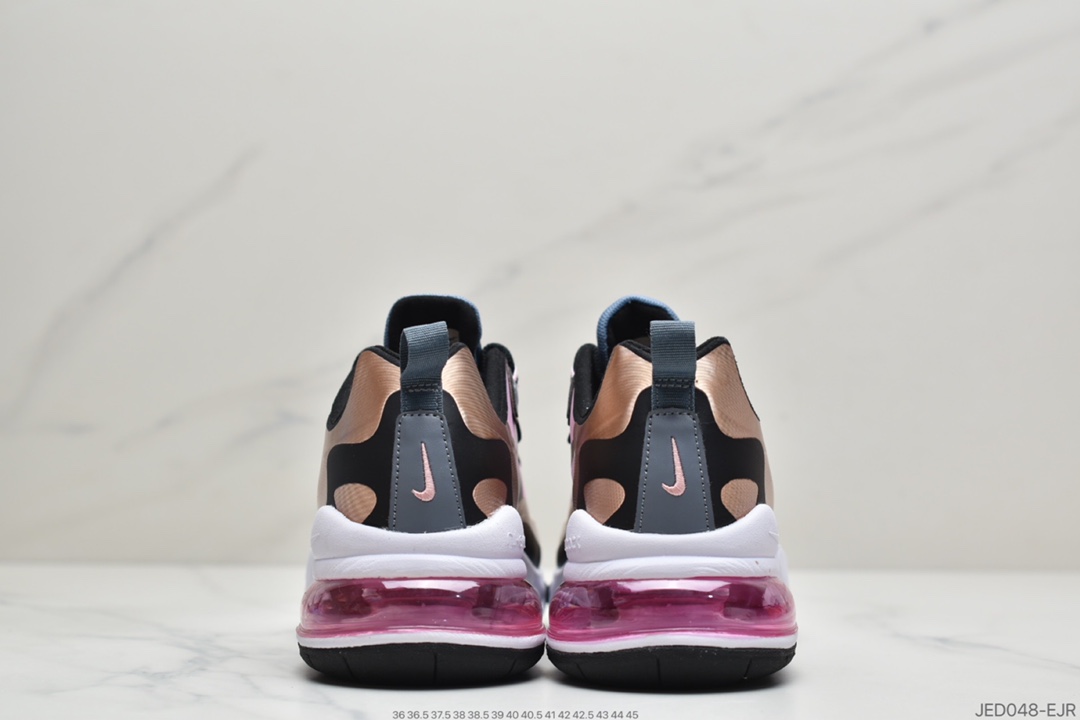 150 耐克Nike Air Max 270 React耐克270瑞亚跑鞋CT1833-100