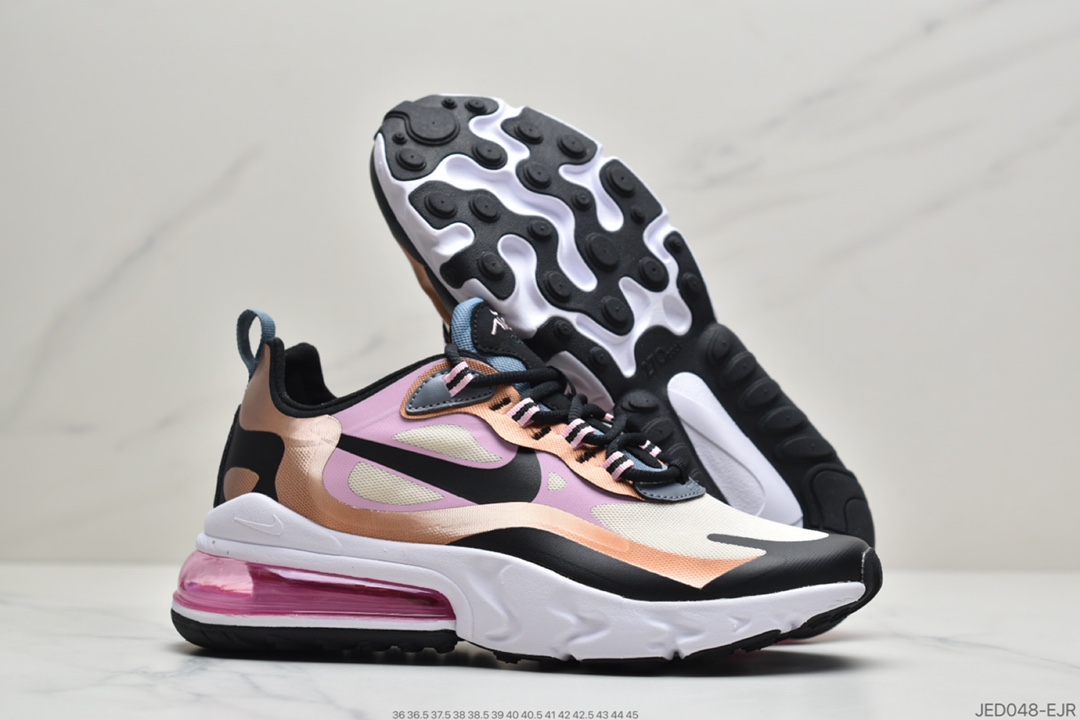 150 耐克Nike Air Max 270 React耐克270瑞亚跑鞋CT1833-100