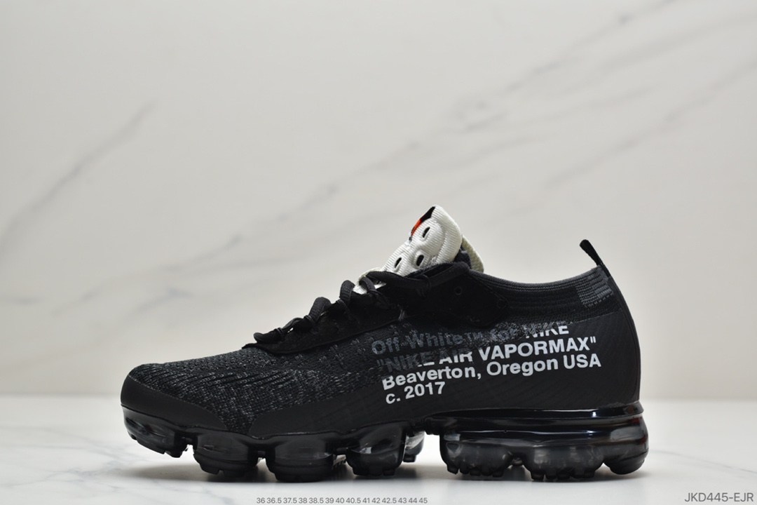 160 NIKE Air VaporMax 2.0代 蒸汽大气垫男女慢跑鞋情侣休闲鞋运动男鞋女鞋 “OW2.0白冰蓝”  AA3831-002