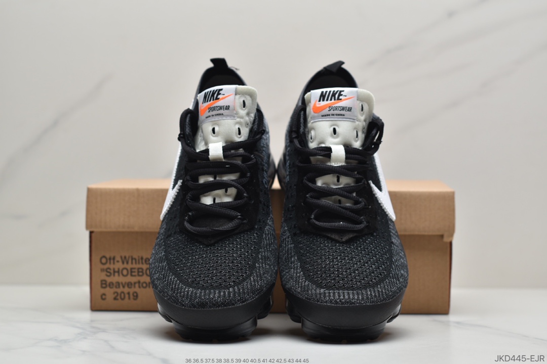 160 NIKE Air VaporMax 2.0代 蒸汽大气垫男女慢跑鞋情侣休闲鞋运动男鞋女鞋 “OW2.0白冰蓝”  AA3831-002