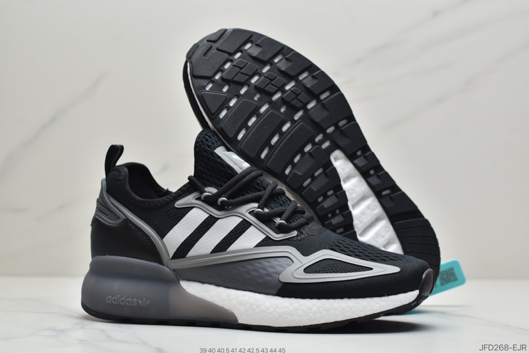 170 Adidas阿迪达斯 缓震跑鞋 易烊千玺同款 Adidas Originals ZX 2K Boost 全新爆米花缓震休闲运动跑鞋FZ3323-莆田鞋,莆田鞋货源,高仿鞋,高仿鞋货源,安福档口,莆田高仿鞋,莆田鞋批发,高仿鞋批发,莆田高仿运动鞋,高仿运动鞋,莆田运动鞋 170 Adidas阿迪达斯 缓震跑鞋 易烊千玺同款 Adidas Originals ZX 2K Boost 全新爆米花缓震休闲运动跑鞋FZ3323