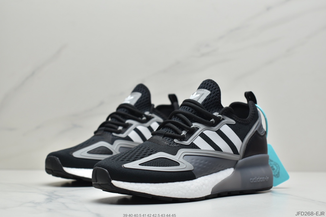170 Adidas阿迪达斯 缓震跑鞋 易烊千玺同款 Adidas Originals ZX 2K Boost 全新爆米花缓震休闲运动跑鞋FZ3323-莆田鞋,莆田鞋货源,高仿鞋,高仿鞋货源,安福档口,莆田高仿鞋,莆田鞋批发,高仿鞋批发,莆田高仿运动鞋,高仿运动鞋,莆田运动鞋 170 Adidas阿迪达斯 缓震跑鞋 易烊千玺同款 Adidas Originals ZX 2K Boost 全新爆米花缓震休闲运动跑鞋FZ3323