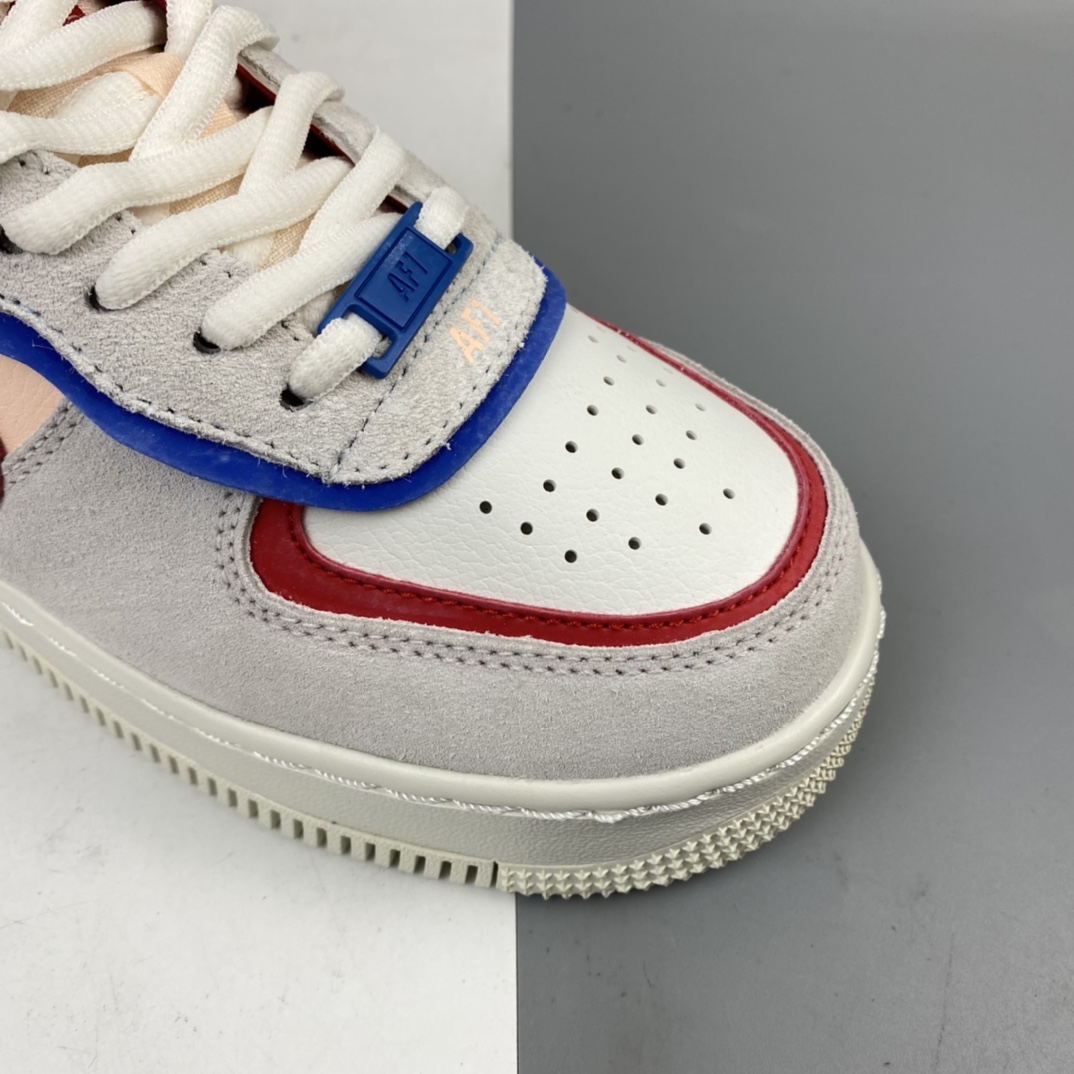 200 Nk Air Force 1 Shadow 空军一号轻量增高低帮百搭板鞋”拼接马卡龙”CU8591-100