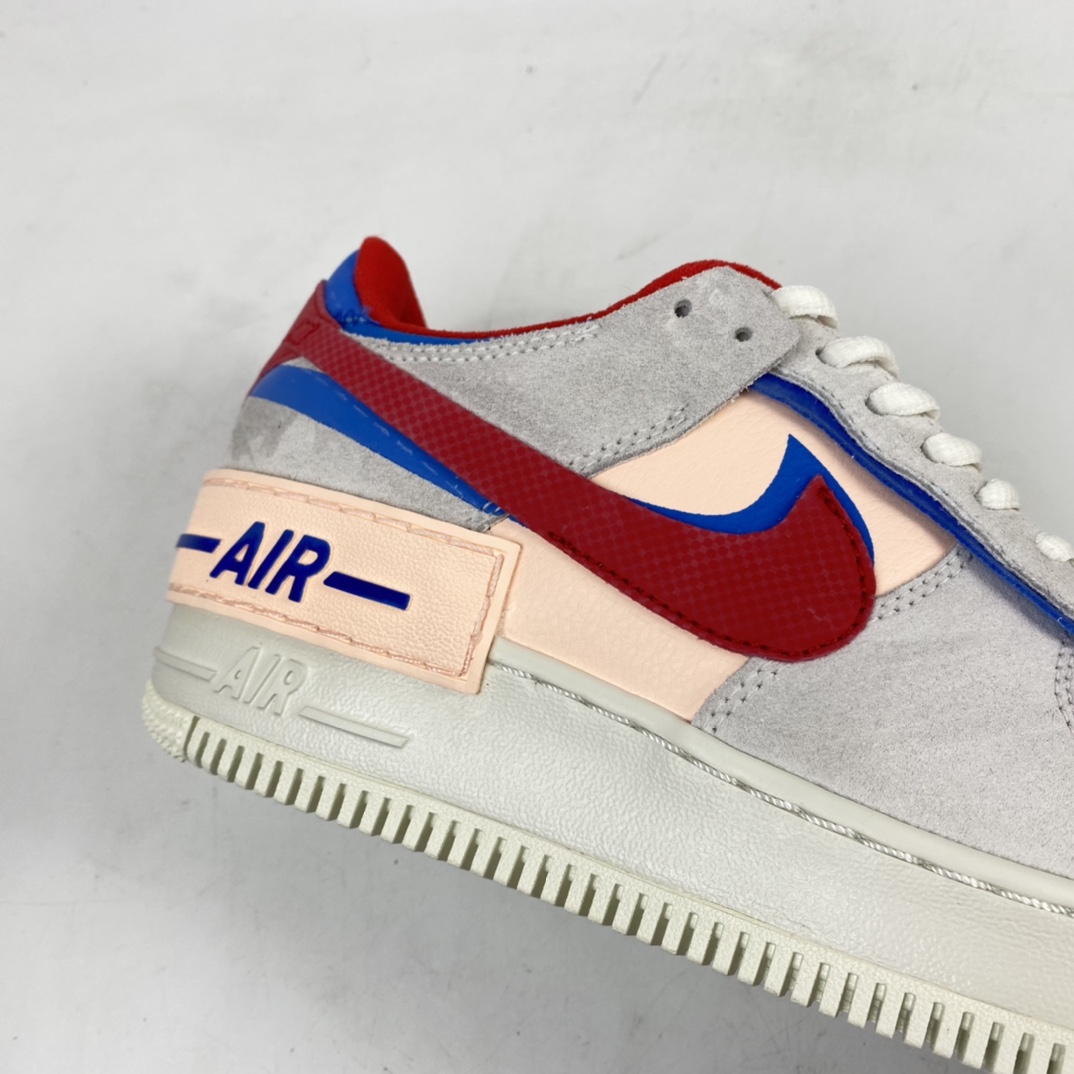 200 Nk Air Force 1 Shadow 空军一号轻量增高低帮百搭板鞋”拼接马卡龙”CU8591-100