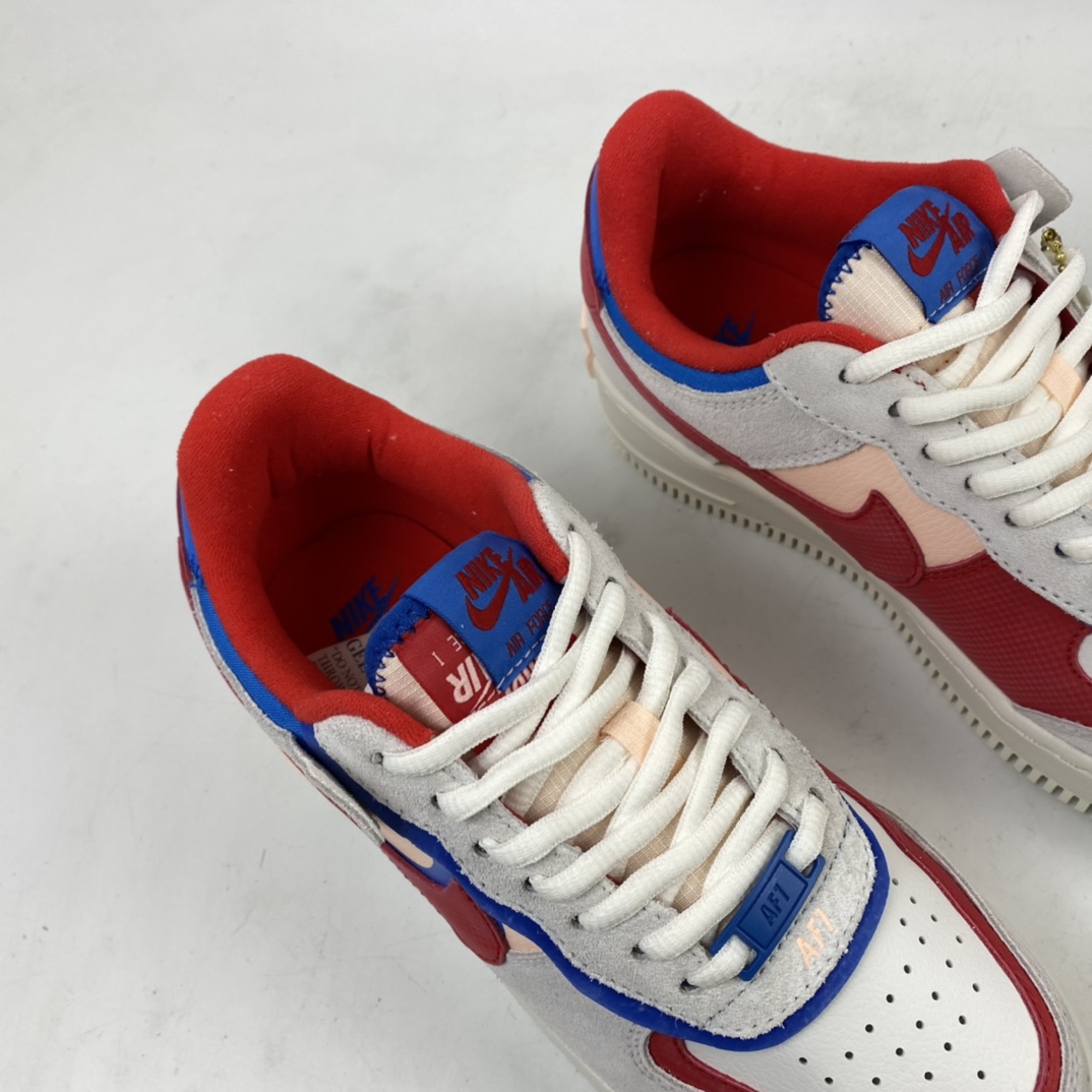 200 Nk Air Force 1 Shadow 空军一号轻量增高低帮百搭板鞋”拼接马卡龙”CU8591-100
