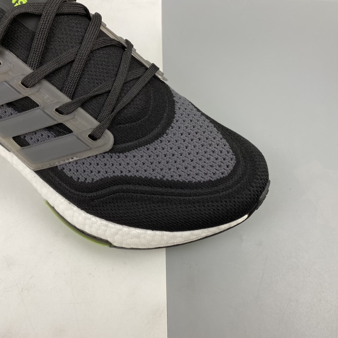 200 Ad UltraBoost 21 加厚爆米花袜套式针织鞋面休闲运动慢跑鞋 FY0374