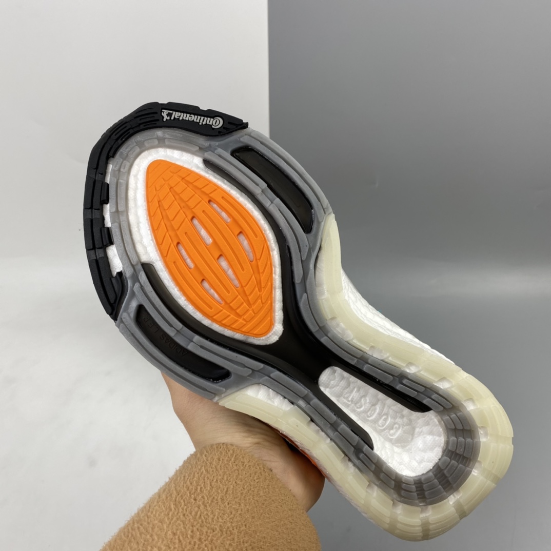 200 Ad UltraBoost 21 加厚爆米花袜套式针织鞋面休闲运动慢跑鞋 FY0375
