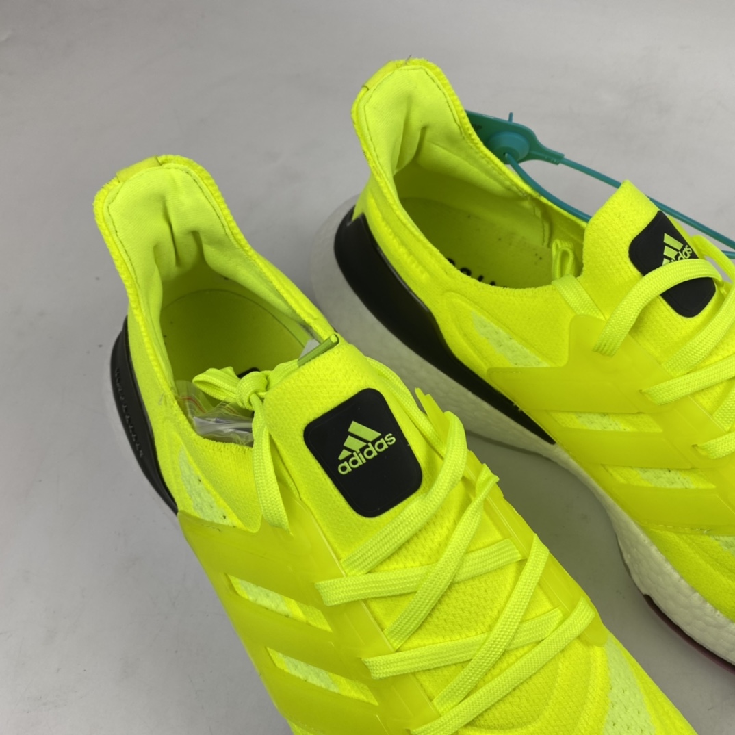 200 Ad UltraBoost 21 加厚爆米花袜套式针织鞋面休闲运动慢跑鞋 FY0373