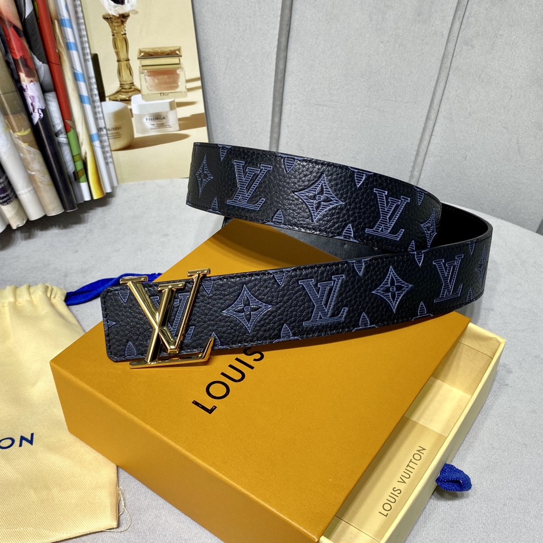 Réplica de diseñador tiendas
 Louis Vuitton Cinturón Piel vaca Cuero