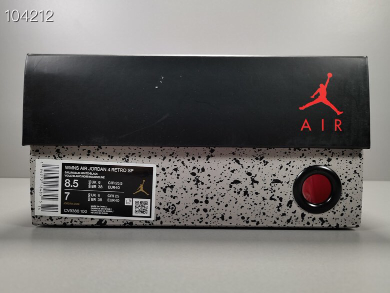 
【OG版：AJ4】米白  Off-White™ x Air Jordan 4 
 Cream/Sail