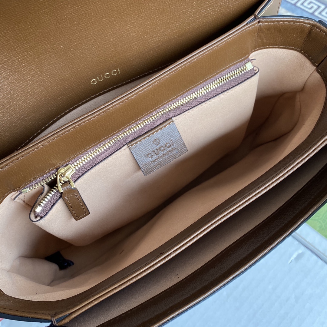 原厂皮配置全套包装三亚免税店礼袋Gucc”1955HorsebitBag!经典的马衔扣+Monogram