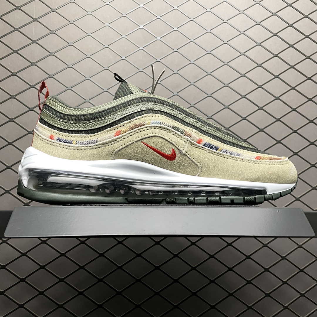 260 Nike Air Max 97 客制配色 子弹全掌气垫复古运动鞋 DC3494-992